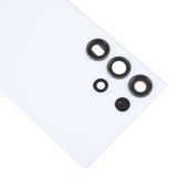 Samsung Galaxy S23 Ultra S918 Battery Cover with Camera Lens Cover (White)