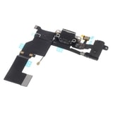 Apple iPhone SE dock charging connector mic antenna flex Black