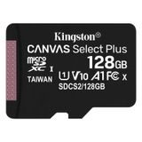 Paměťová karta microSDXC Kingston Canvas Select Plus 128GB, Class 10 / UHS-1 U1
