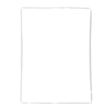 Středový rámeček dotykového skla bílý pro Apple iPad 2 3 4