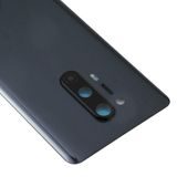 OnePlus 8 PRO zadní kryt baterie černý včetně krytky čočky fotoaparátu