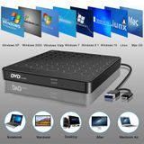 External DVD Writer USB 3.0 / Type-C for Laptops and Computers