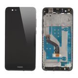 Huawei P10 Lite LCD displej dotykové sklo (včetně rámečku) černé