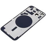 White Rear Battery Cover for iPhone 14 with Camera Lens Cover
