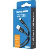 USB-C datový a nabíjecí kabel 18W 2A 1m Blue Power BNB212