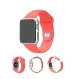 Apple Watch 42mm silikonový řemínek pásek melounově červený