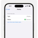 iPhone 14 Pro LCD Display and Touch Glass Original (Service Pack)