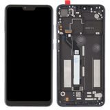 LCD displej Xiaomi Mi 8 Lite dotykové sklo přední panel černý včetně rámečku