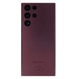 Samsung Galaxy S22 Ultra 5G Rear Battery Cover S908 (Service Pack) Burgundy