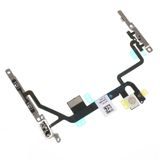 Apple iPhone 8 Power ON/OFF and Volume Button Flex Cable with Metal Plate