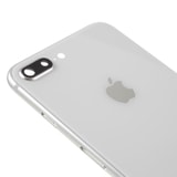 Apple iPhone 8 Plus zadný kryt batérie vrátane stredového rámčeka telefónu strieborný silver