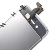 Apple iPhone 4 LCD displej bílý + dotykové sklo komplet