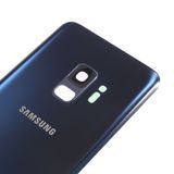 Samsung Galaxy S9 zadní kryt baterie osazený včetně krytky čočky fotoaparátu modrý G960