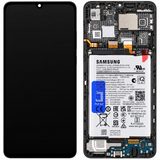 Samsung Galaxy A06 4G A065 originálny LCD displej a dotykové sklo (Service Pack) + SUB doska + batéria