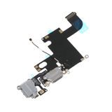 Apple iPhone 6 dock charging connector mic antenna flex Black