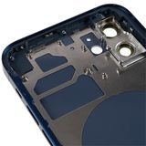 iPhone 12 zadní kryt baterie housing včetně rámečku modrý