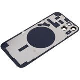 Rear Battery Cover for iPhone 14 with Camera Lens Cover (Black)