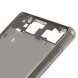 Sony Xperia Z3 střední kryt rámeček LCD displeje D6603 tmavě šedý