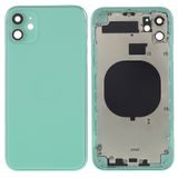 Zadní kryt baterie Apple iPhone 11 zelený včetně středního rámečku
