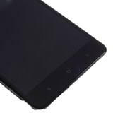 Xiaomi Redmi Note 4 Global / Note 4X LCD displej černý včetně středního krytu rámečku
