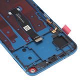 Honor 20 / Huawei Nova 5T LCD displej přední panel včetně rámečku zelený YAL-L21