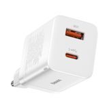 Nabíjecí adaptér USB-C a USB Baseus 30W 2 porty