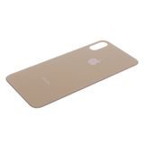 Apple iPhone XS battery housing glass cover (Enlarged Camera Lens Hole) Golden