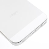Apple iPhone 5S zadný kryt batérie biely strieborný