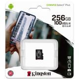 Kingston Canvas Select Plus 256GB microSDXC Memory Card, Class 10 / UHS-1 U1