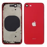 Apple iPhone SE 2020 zadný kryt batérie vrátane stredového rámčeka červený