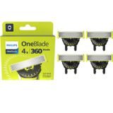 Philips OneBlade 360 QP440/50 – Replacement Blades 360, Pack of 4