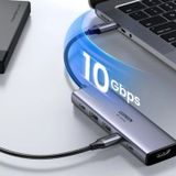 UGREEN USB-C Hub CM511 (35999), 2× USB-A 3.2 • 3× USB-C 3.2 • HDMI 4K60Hz – Grey