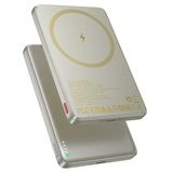 Powerbanka HOCO Q26 5000 mAh, 20 W PD, MagSafe, bezdrátové nabíjení, oranžová