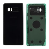 Samsung Galaxy Note 8 Zadní kryt baterie černý včetně osázení krytky fotoaparátu N950