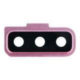 Samsung Galaxy A7 2018 krytka čočky kamery fotoaparátu včetně rámečku růžový