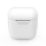 Apple Airpods ochranný silikonový kryt obal na beztrádová sluchátka bílý