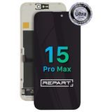 LCD displej iPhone 15 Pro Max + dotykové sklo (120 Hz FHD SOFT-OLED REPART ULTRA)