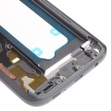 Samsung Galaxy S7 LCD rámik stredný kryt tmavosivý G930F
