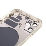 Apple iPhone 12 zadní kryt baterie bílý včetně rámečku 5G