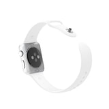 Apple Watch 42mm silikonový řemínek pásek sněhově bílý