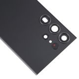 Samsung Galaxy S23 Ultra Zadní kryt baterie černý S918 včetně krytky fotoaparátu