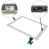 Apple iPad 2 touch screen digitizer white