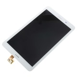 Huawei MediaPad T1 8.0 LCD displej dotykové sklo bíle komplet přední panel T1-821l/S8-701u