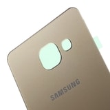 Samsung Galaxy A3 2016 Zadní kryt baterie se zaoblenými rohy zlatý A310F