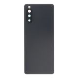Sony Xperia 10 II Black Rear Battery Cover Including Camera Lens Cover