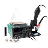 Horkovzdušná pájecí stanice YIHUA 853AAA-I 3v1 1240W