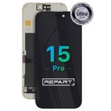 LCD displej a dotykové sklo pre iPhone 15 Pro (120 Hz FHD SOFT-OLED REPART ULTRA)