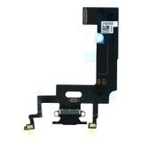 Apple iPhone XR nabíjecí konektor mikrofon flex černý (OEM)