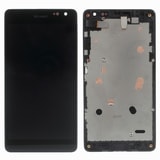 Microsoft Lumia 535 LCD touch screen digitizer with frame