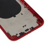 Apple iPhone 11 zadní kryt baterie červený včetně středního rámečku 6.1"